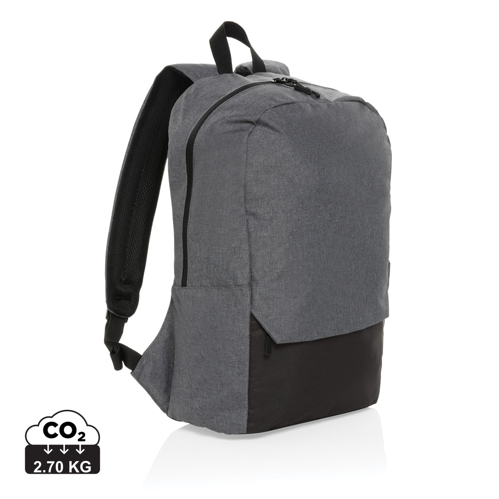 Kazu AWARE™ RPET basic 15.6 inch laptop backpack - Grey