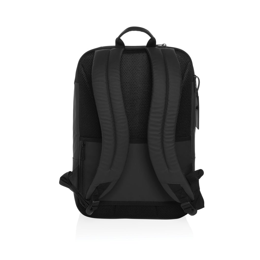 Armond AWARE™ RPET 15.6 inch deluxe laptop backpack - Black