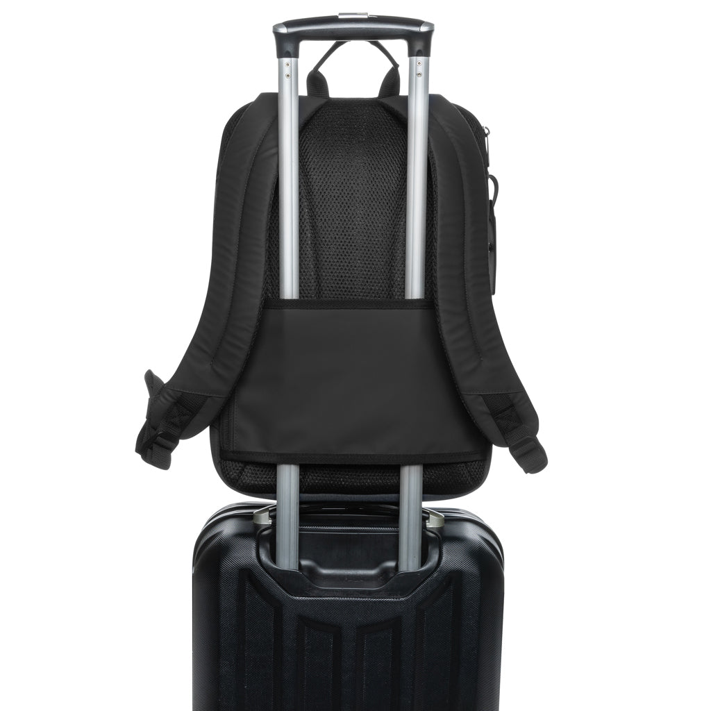 Armond AWARE™ RPET 15.6 inch deluxe laptop backpack - Black