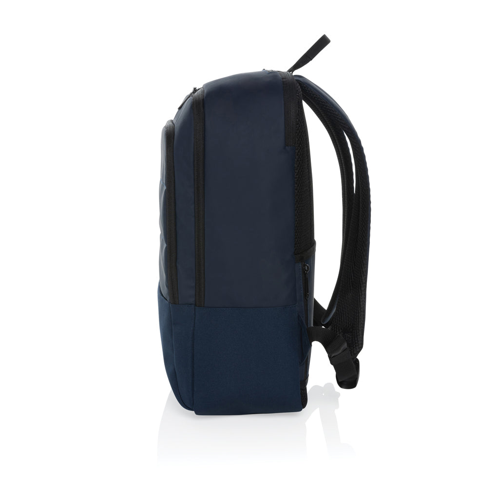 Armond AWARE™ RPET 15.6 inch deluxe laptop backpack - Navy