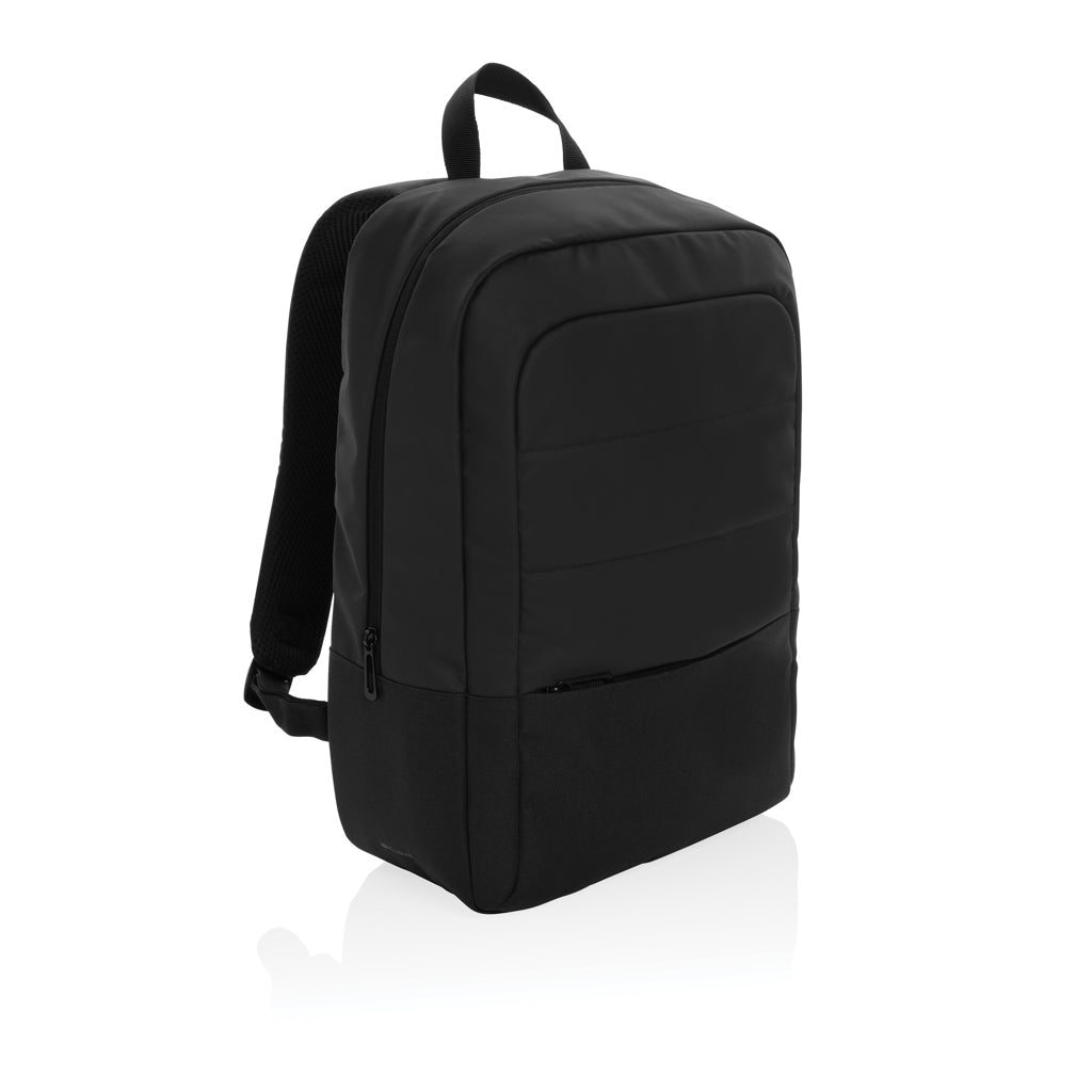 Armond AWARE™ RPET 15.6 inch standard laptop backpack - Black