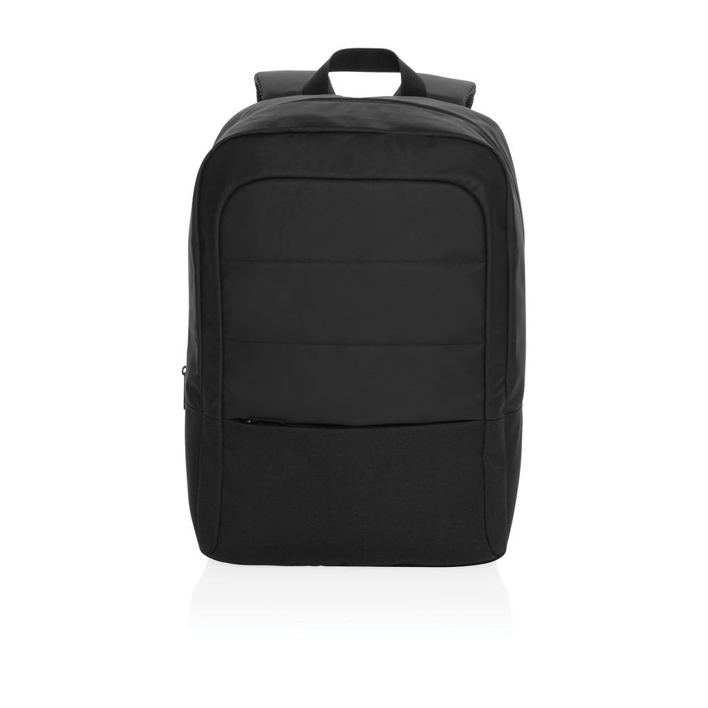 Armond AWARE™ RPET 15.6 inch standard laptop backpack - Black