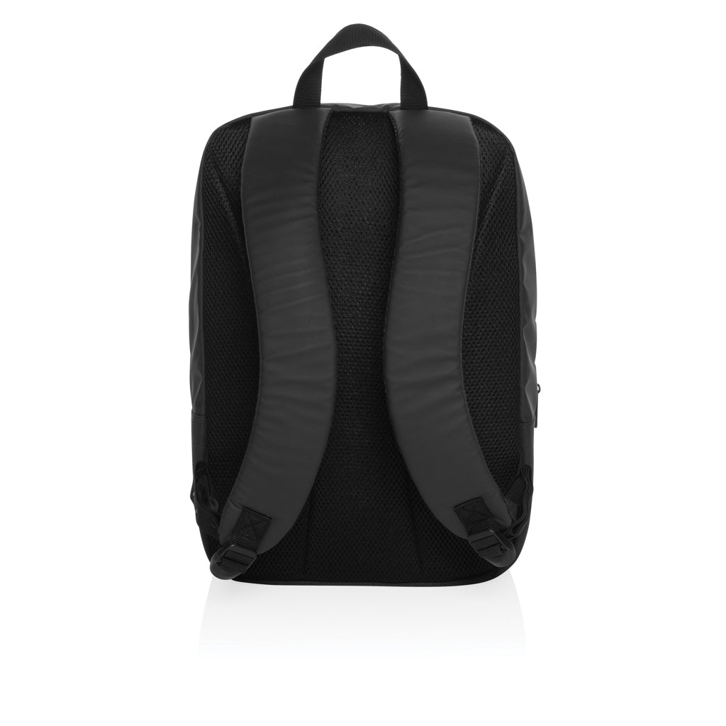 Armond AWARE™ RPET 15.6 inch standard laptop backpack - Black