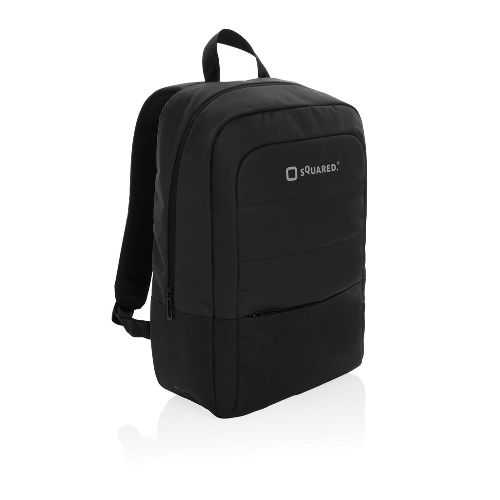 Armond AWARE™ RPET 15.6 inch standard laptop backpack - Black