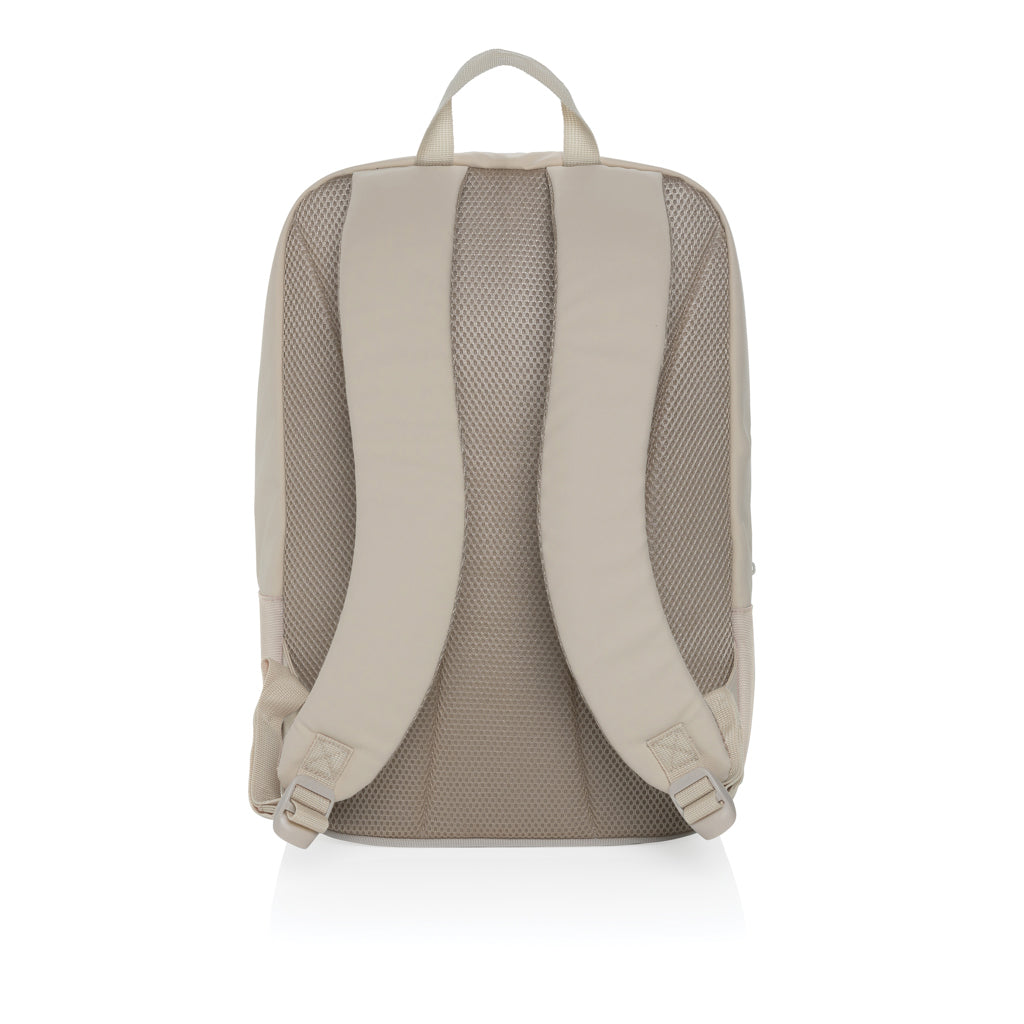 Armond AWARE™ RPET 15.6 inch standard laptop backpack - Beige