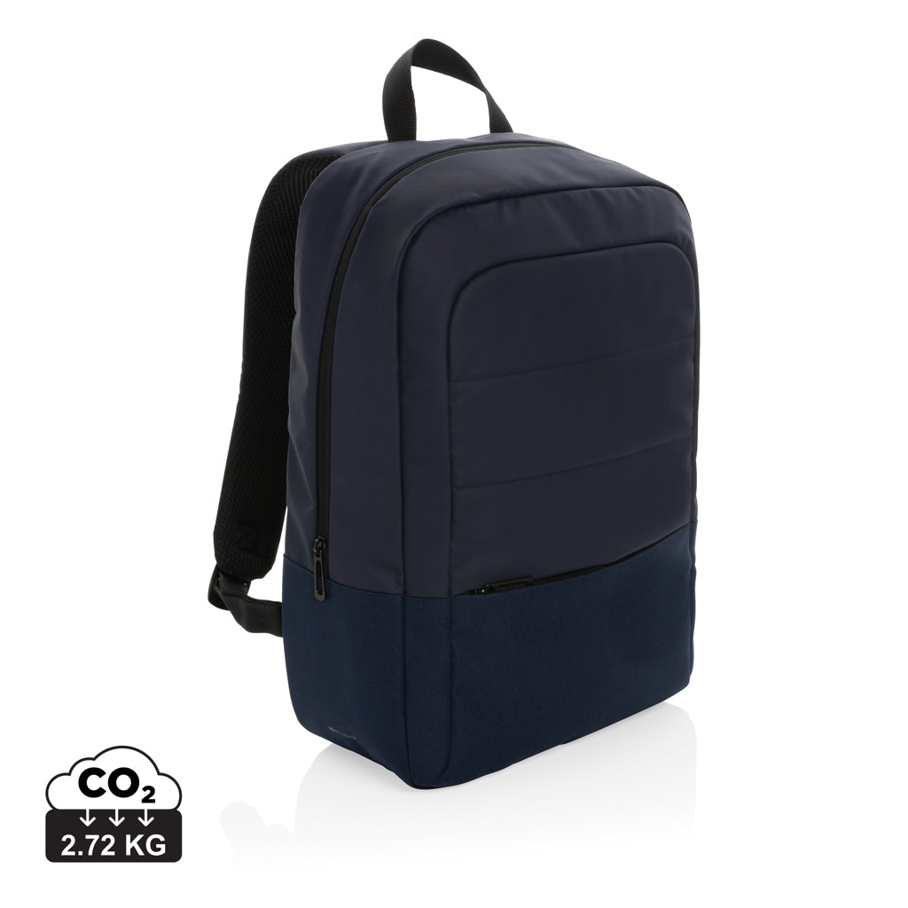 Armond AWARE™ RPET 15.6 inch standard laptop backpack - Navy