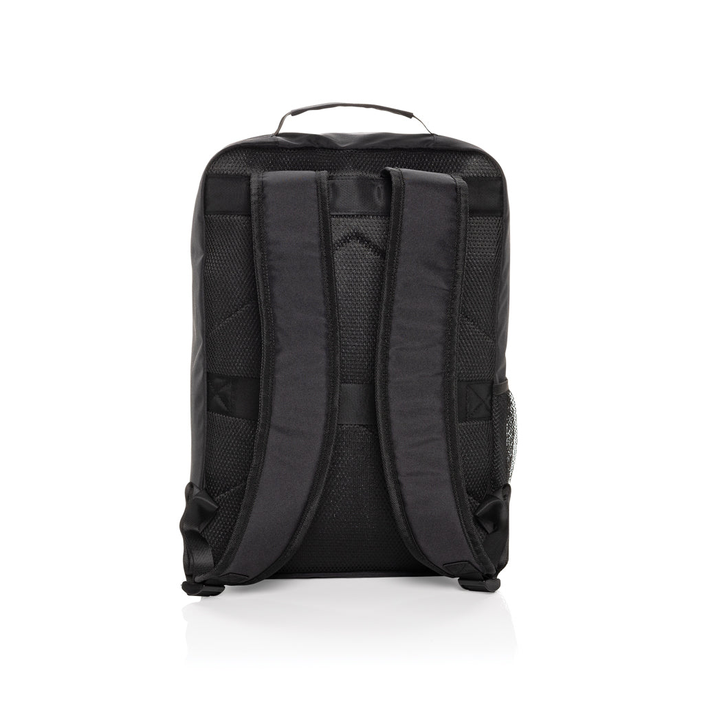 Swiss Peak Aware™ RPET Essential 15.6 inch laptop backpack - Black