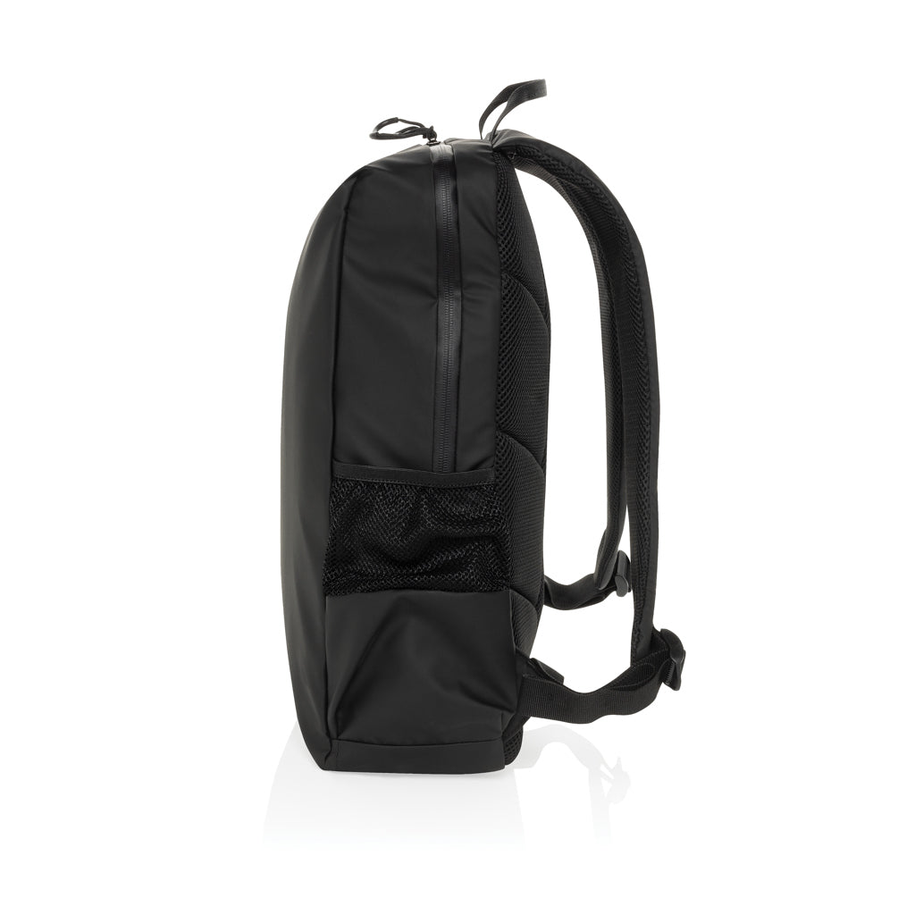 Lima Aware™ RPET water resistant 15.6 laptop backpack - Black