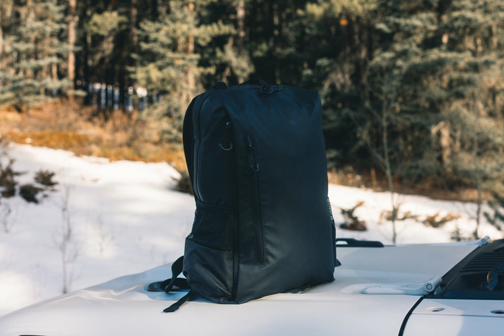 Lima Aware™ RPET water resistant 15.6 laptop backpack - Black
