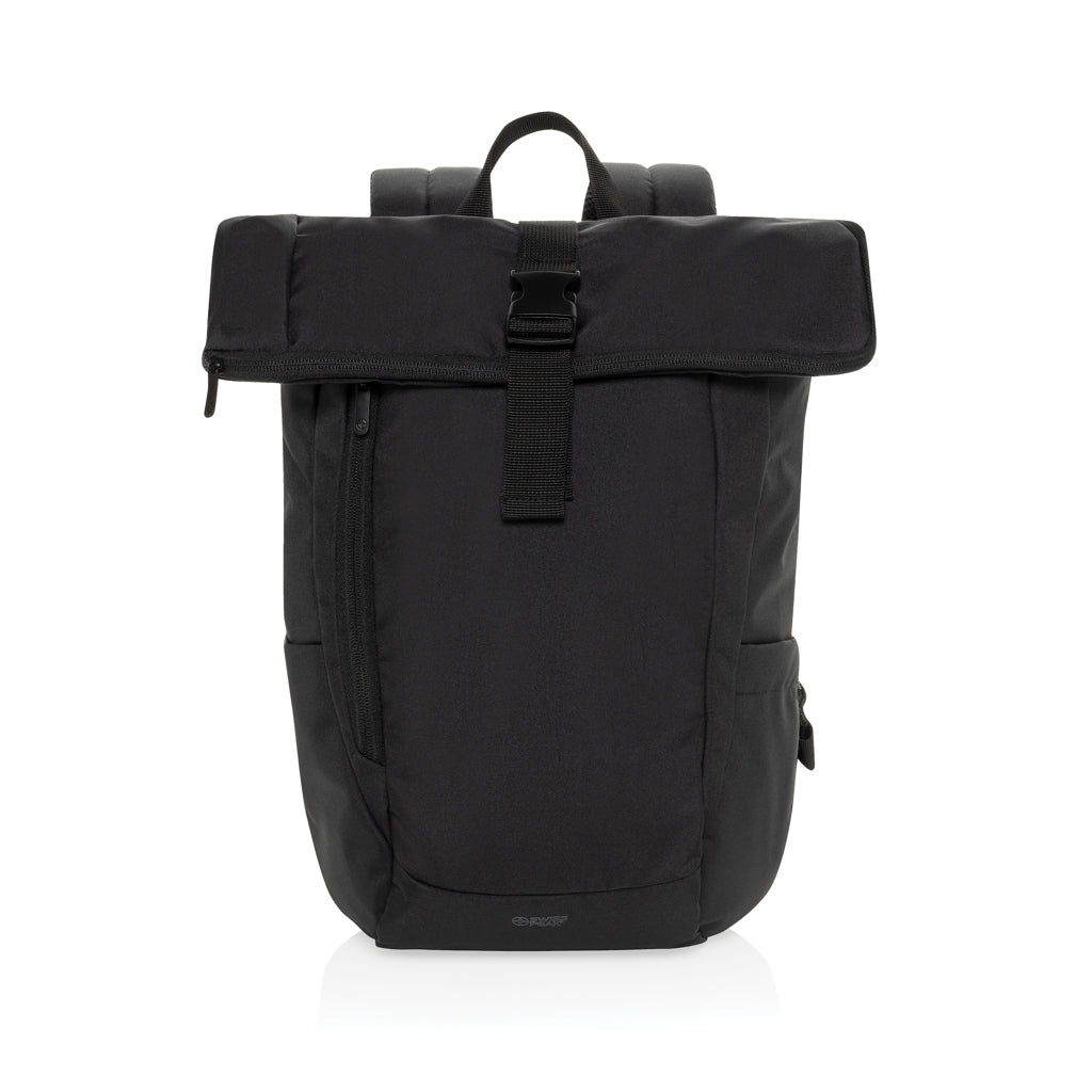 Swiss Peak Aware™ RPET Leonard 15.6 inch laptop backpack - Black