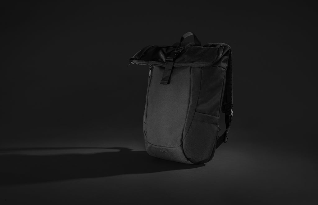 Swiss Peak Aware™ RPET Leonard 15.6 inch laptop backpack - Black