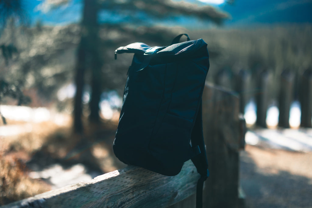 Swiss Peak Aware™ RPET Leonard 15.6 inch laptop backpack - Black