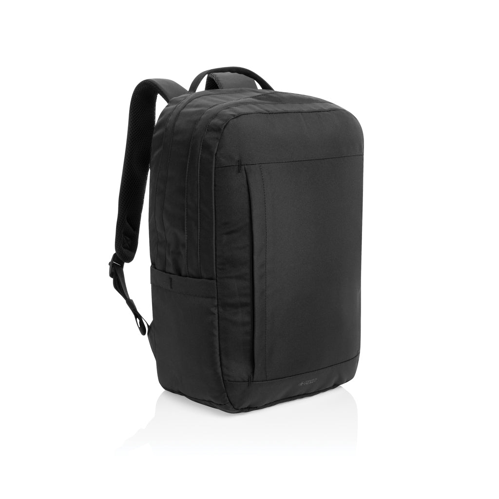 SP Aware™ RPET Edin 100% recycled 15.6 inch laptop backpack - Black