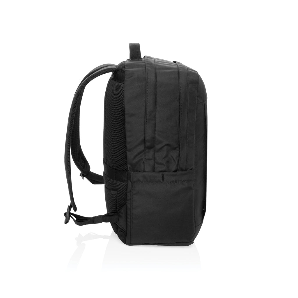 SP Aware™ RPET Edin 100% recycled 15.6 inch laptop backpack - Black
