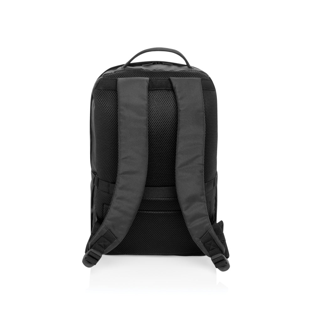 SP Aware™ RPET Edin 100% recycled 15.6 inch laptop backpack - Black