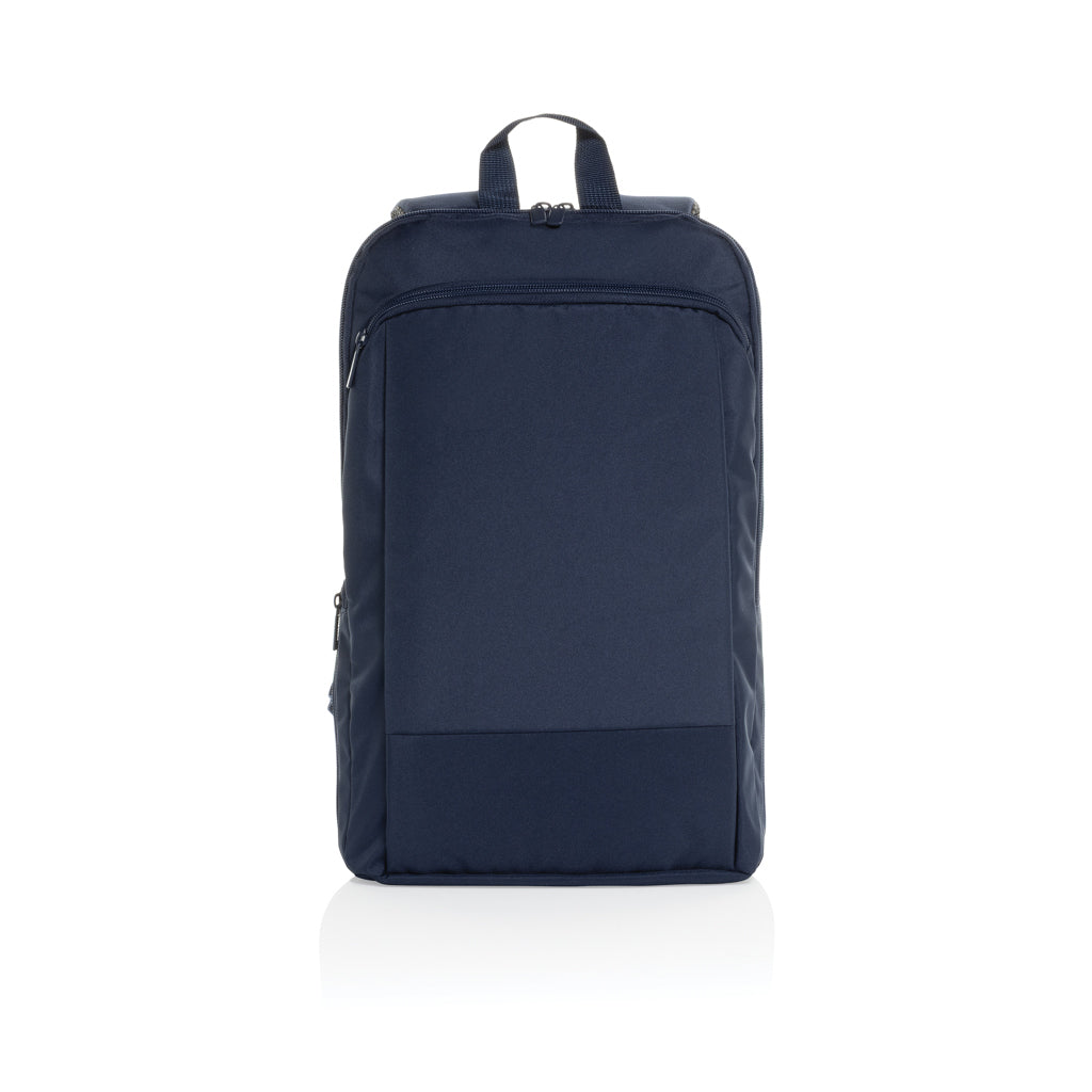 Flexpack Aware™ RPET Expandable Slim 15.6' Laptop Backpack - Navy
