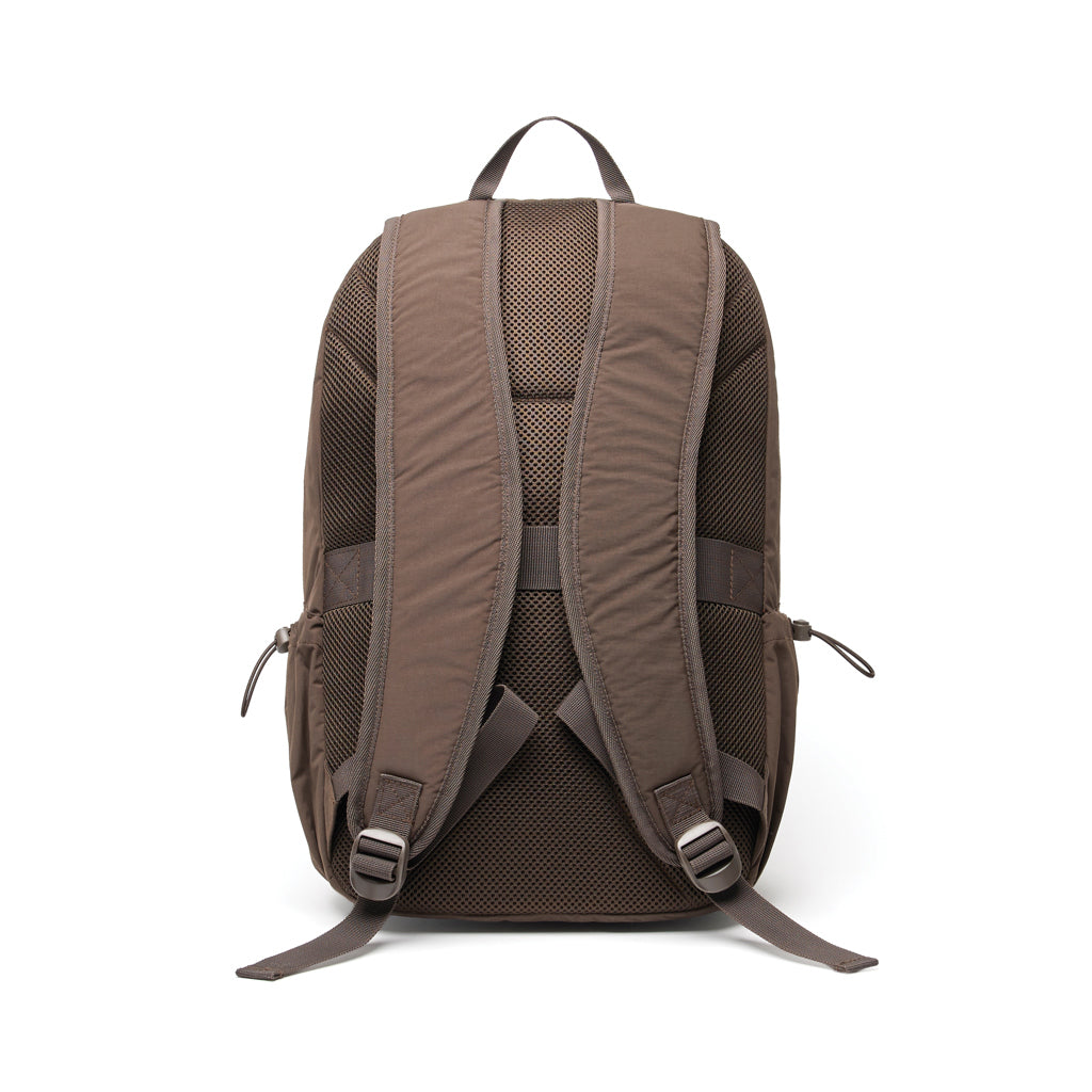 KENTO URBAN RCS recycled nylon 15.6 inch Backpack with front - Brown