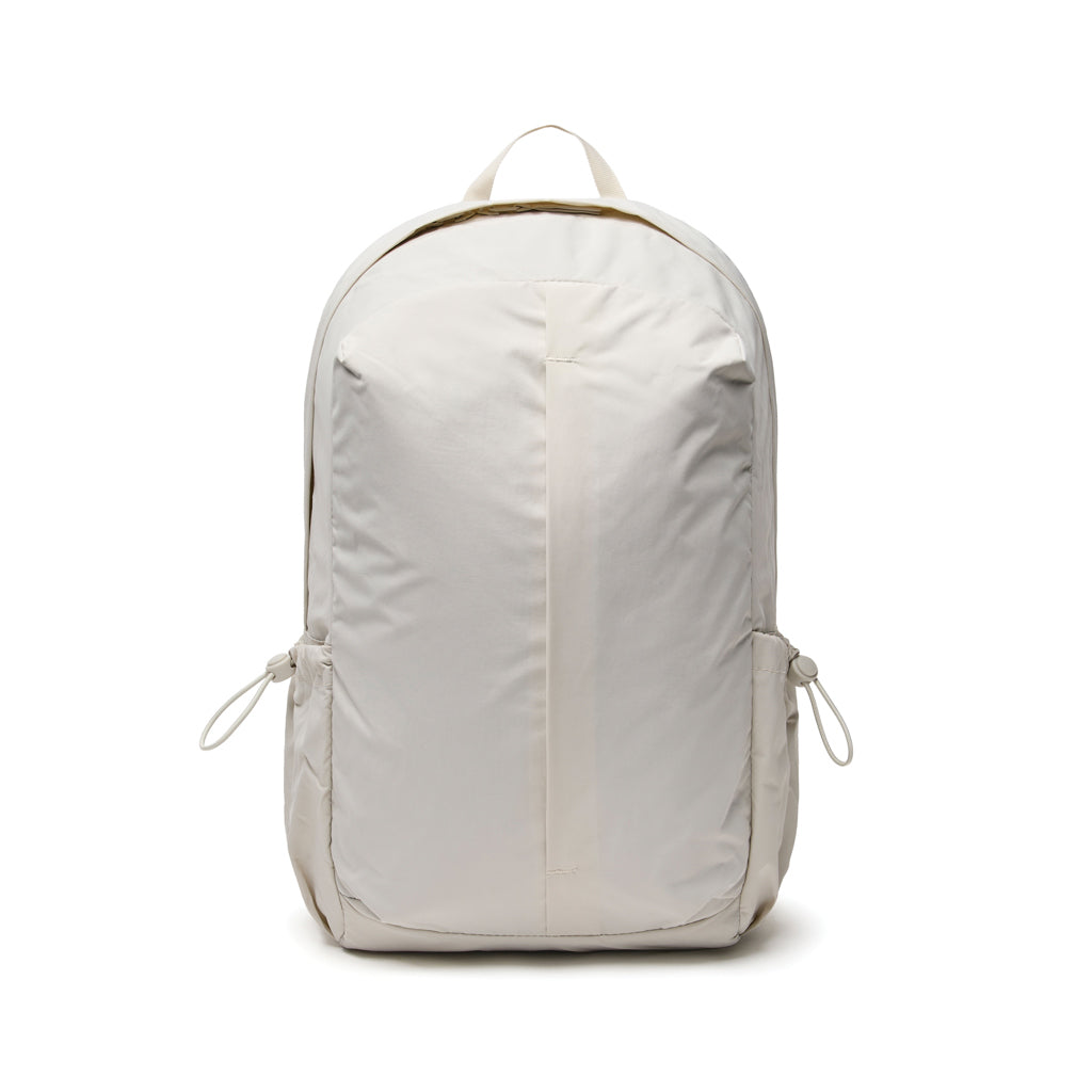 KENTO URBAN RCS recycled nylon 15.6 inch Backpack with front - Beige