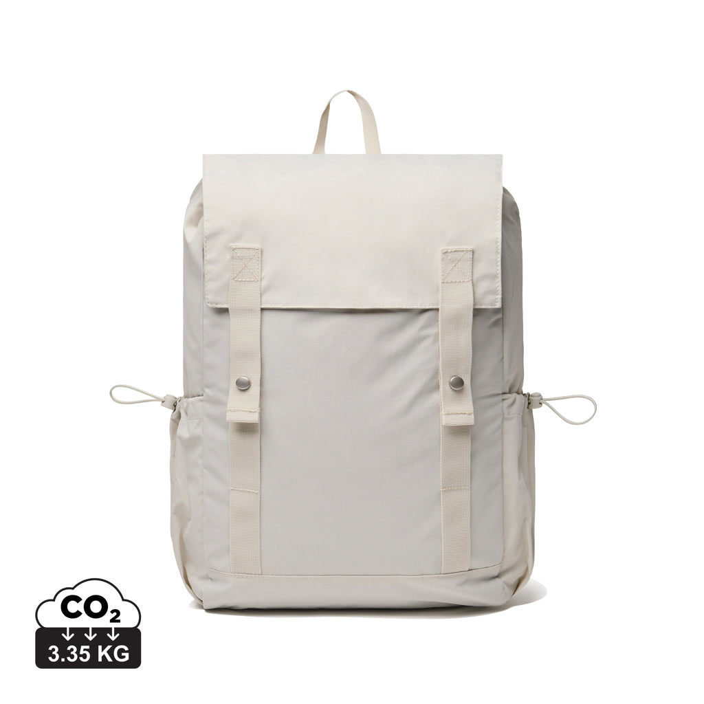KENTO URBAN RCS recycled nylon Everyday Backpack - Beige