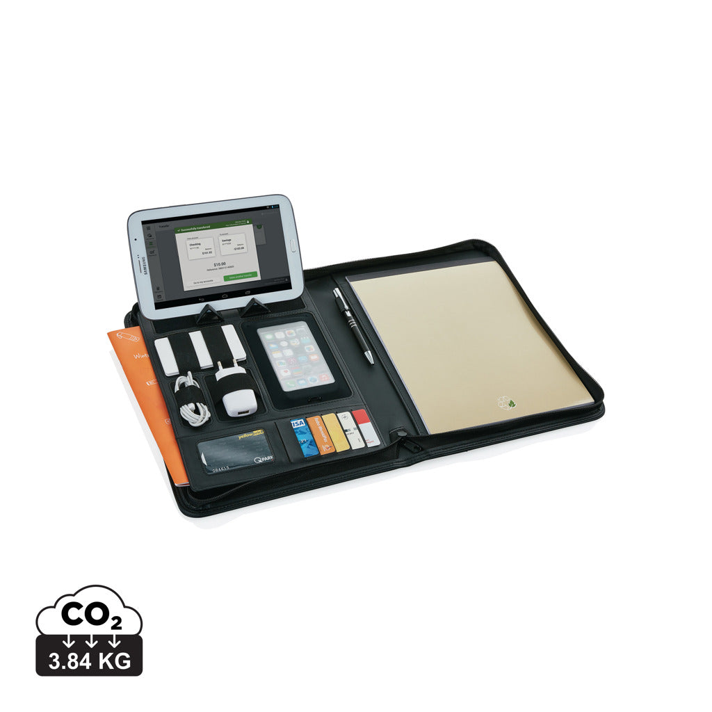 Essential zipper tech portfolio - Black