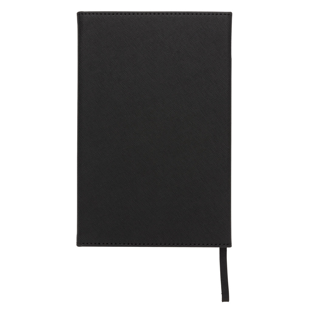 Swiss Peak deluxe A5 notebook and pen set - Black