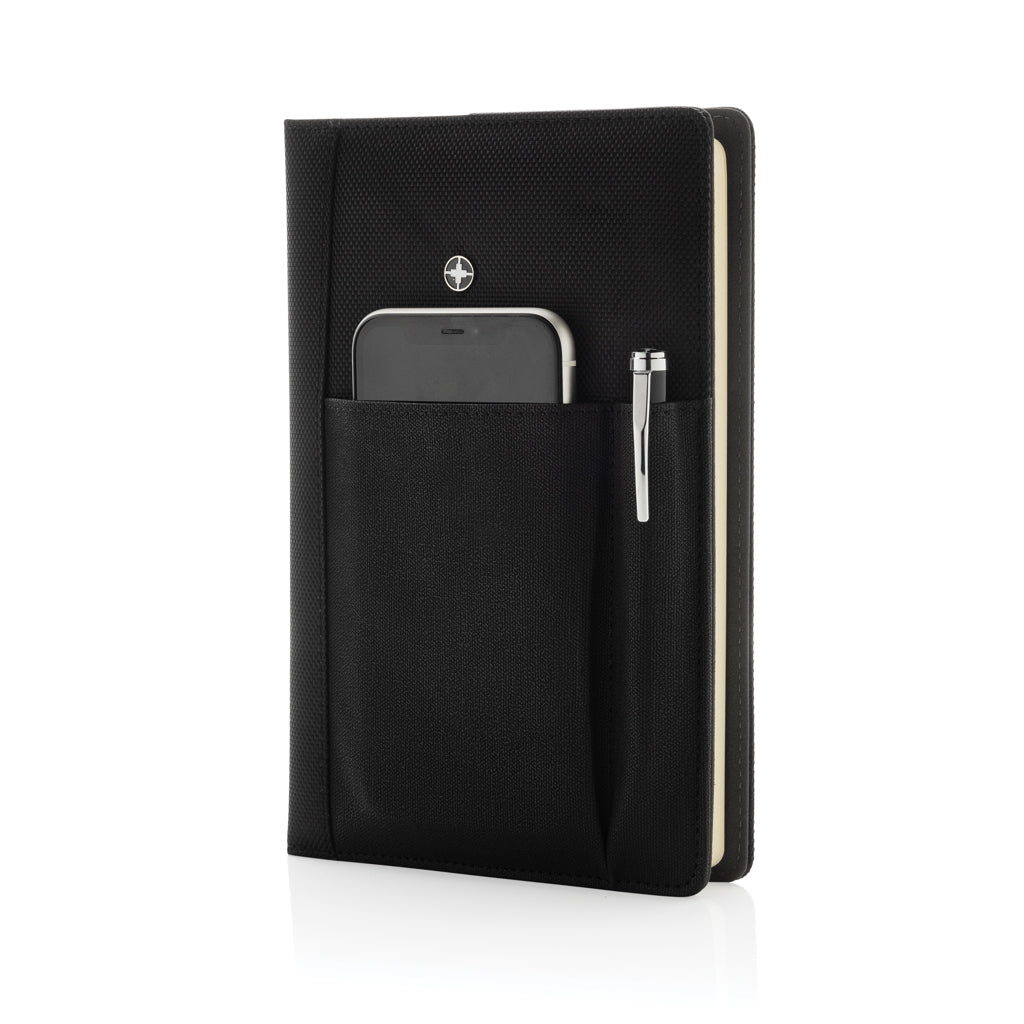 Refillable notebook and pen set - Black
