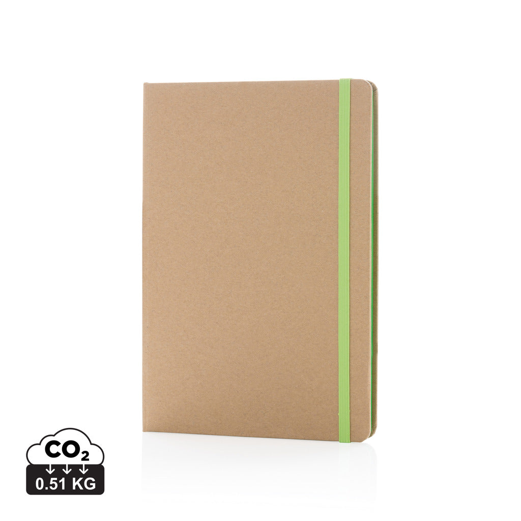 A5 kraft notebook - Green