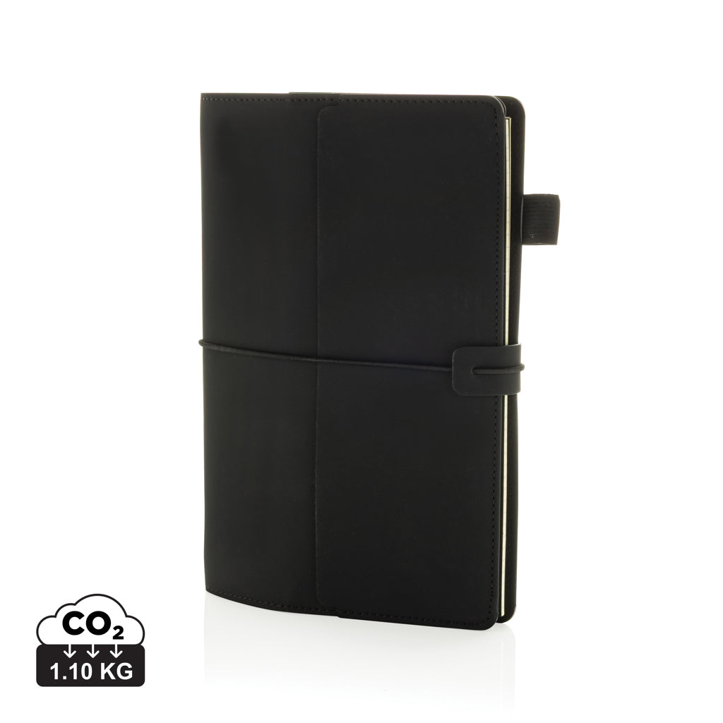 Daily Notes Binder 3 in 1 refillable PU notebook - Black