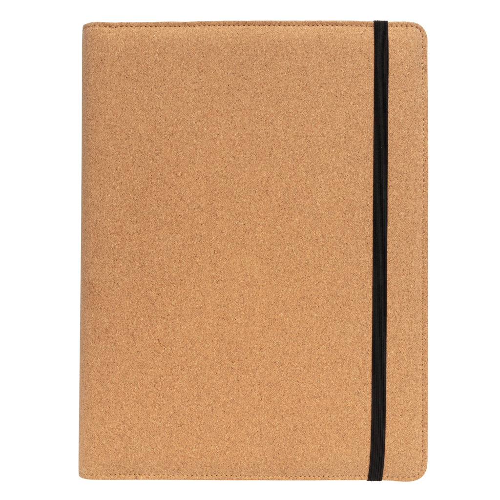 Deluxe cork portfolio A4 with pen
