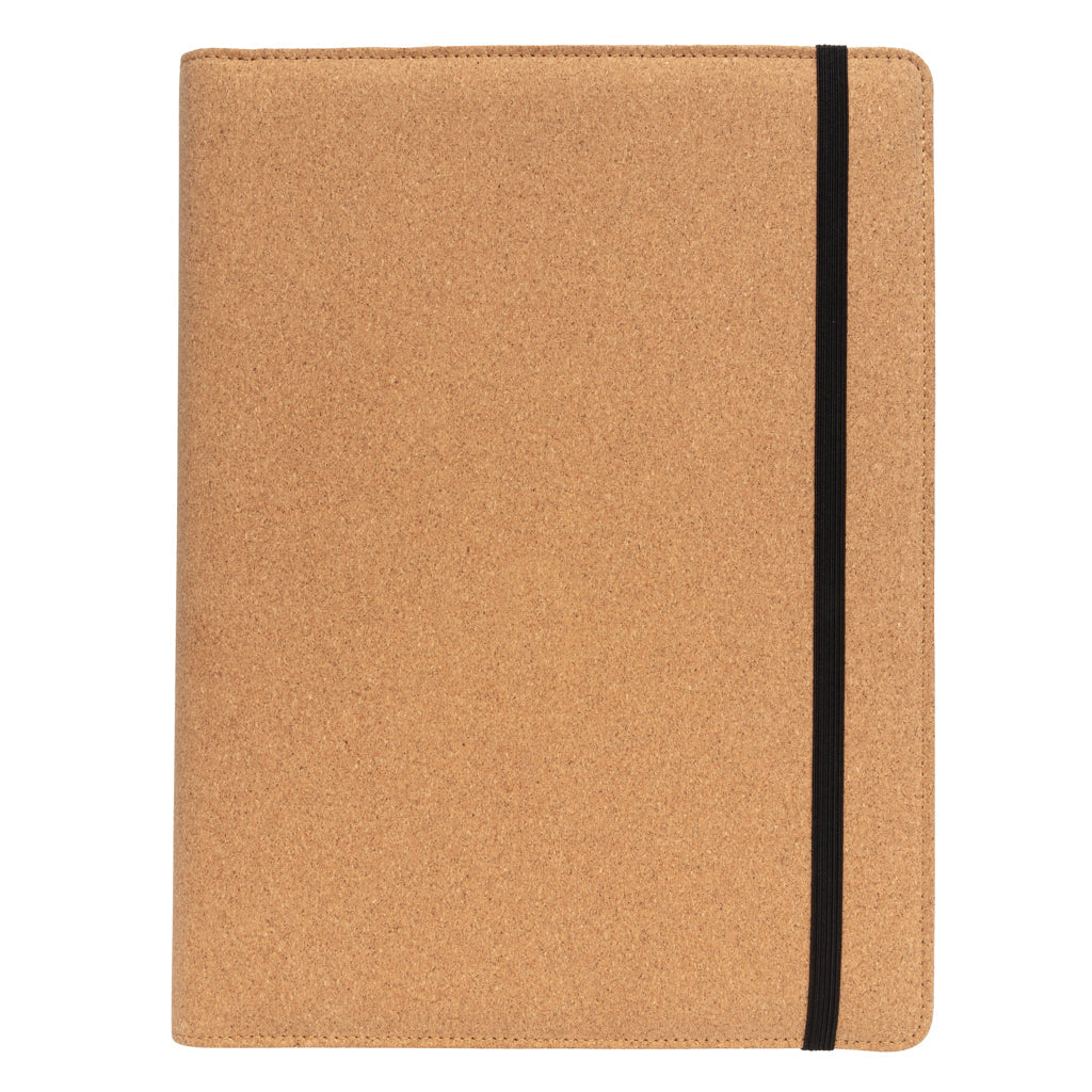 Deluxe cork portfolio A4 with pen