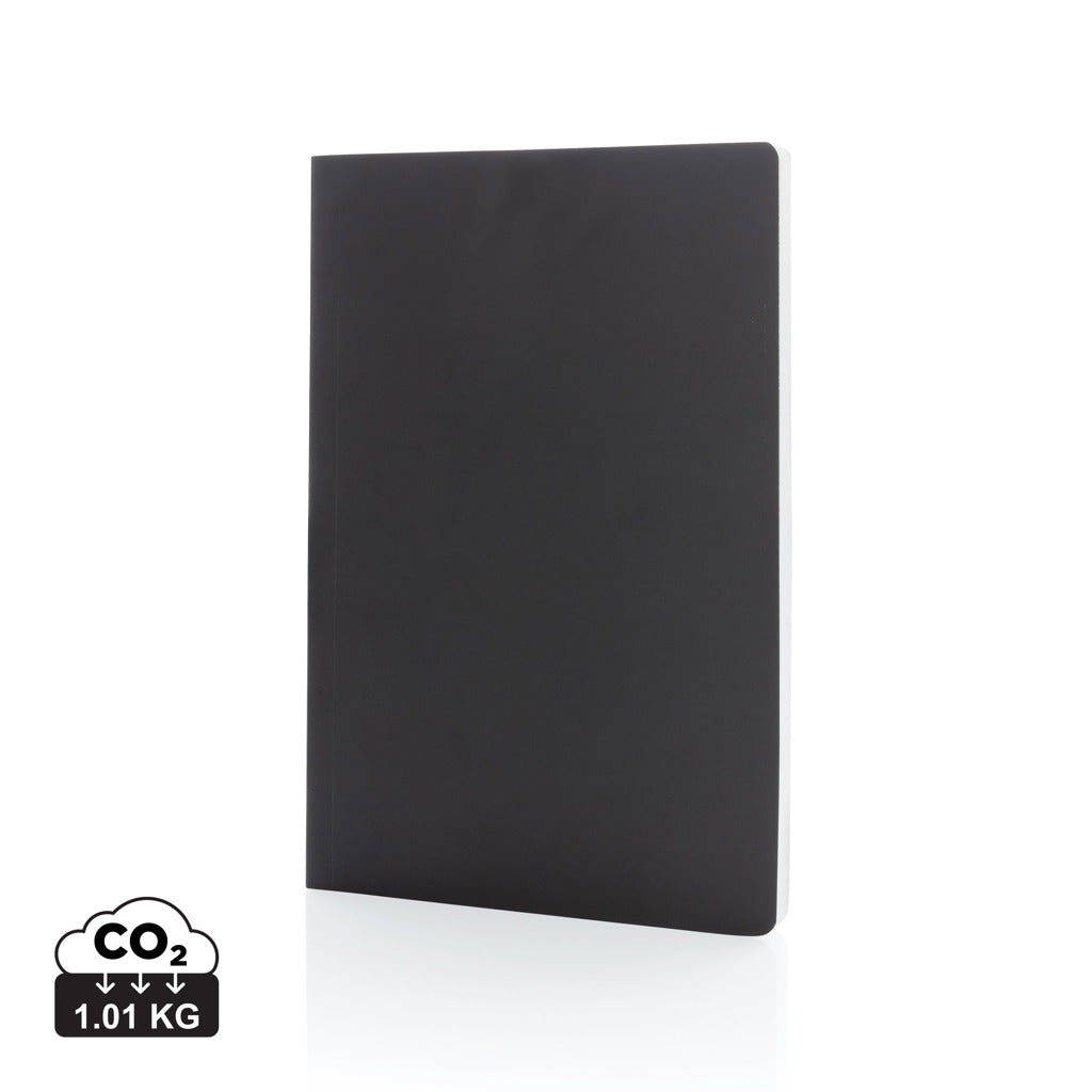 Impact softcover stone paper notebook A5 - Black