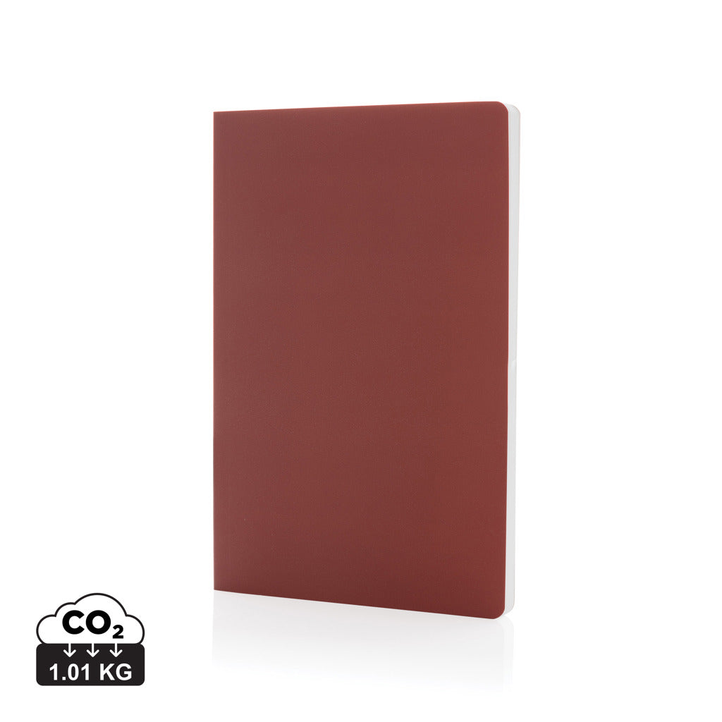 Impact softcover stone paper notebook A5 - Red
