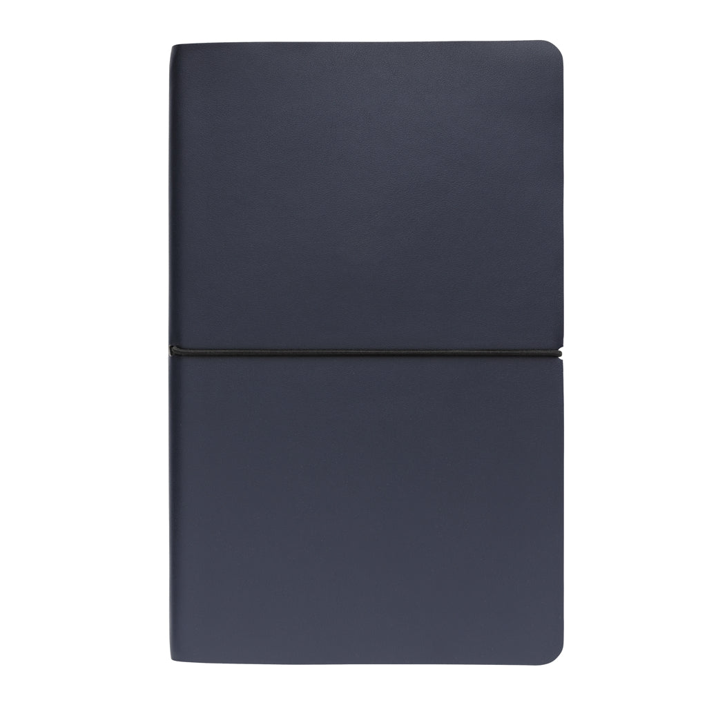 Modern deluxe softcover A5 notebook - Navy