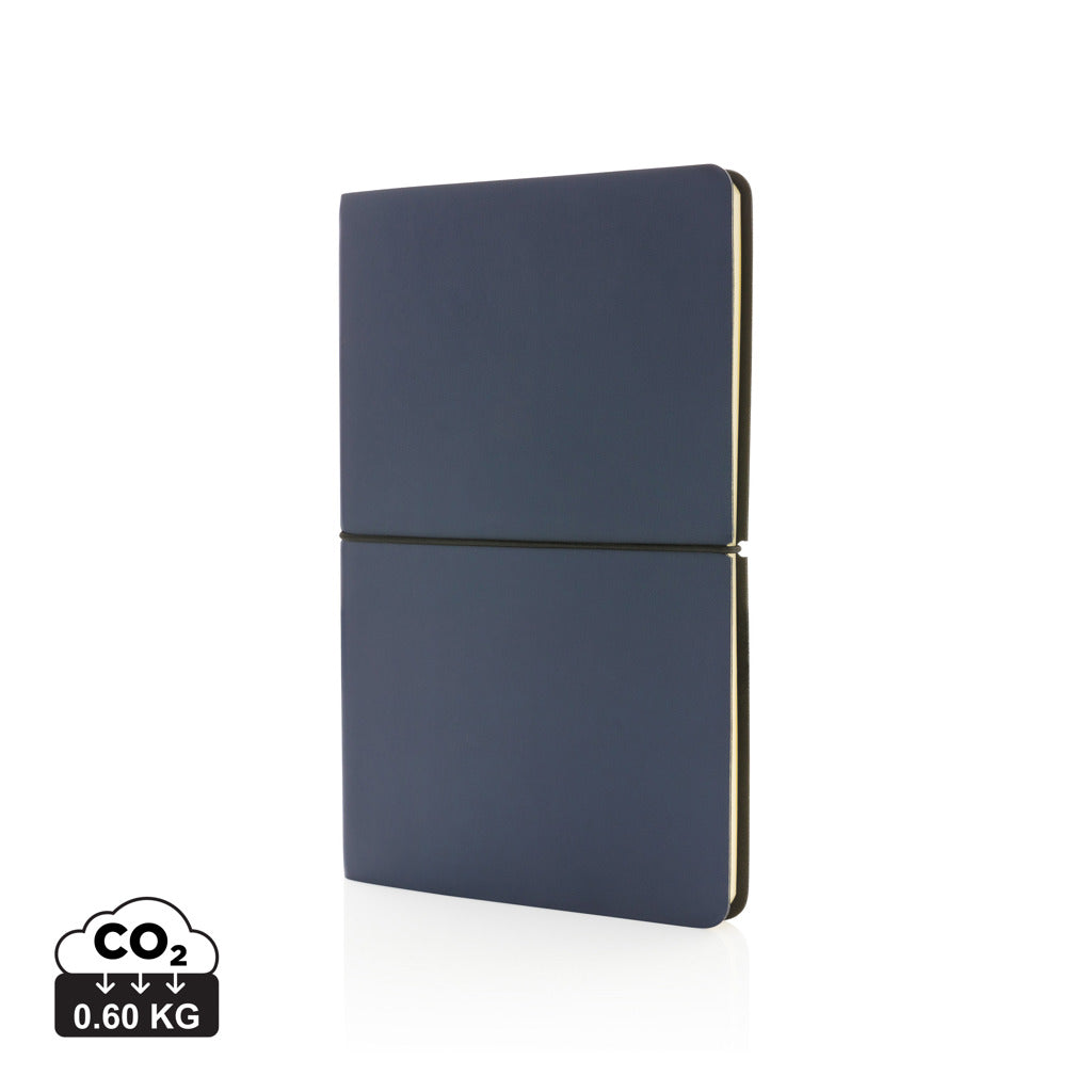 Modern deluxe softcover A5 notebook - Navy