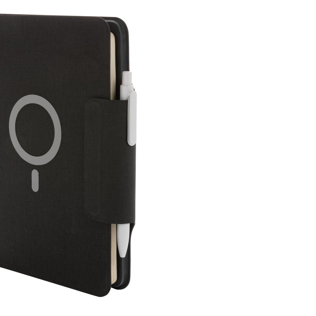 Artic Magnetic 10W wireless charging A5 notebook - Black
