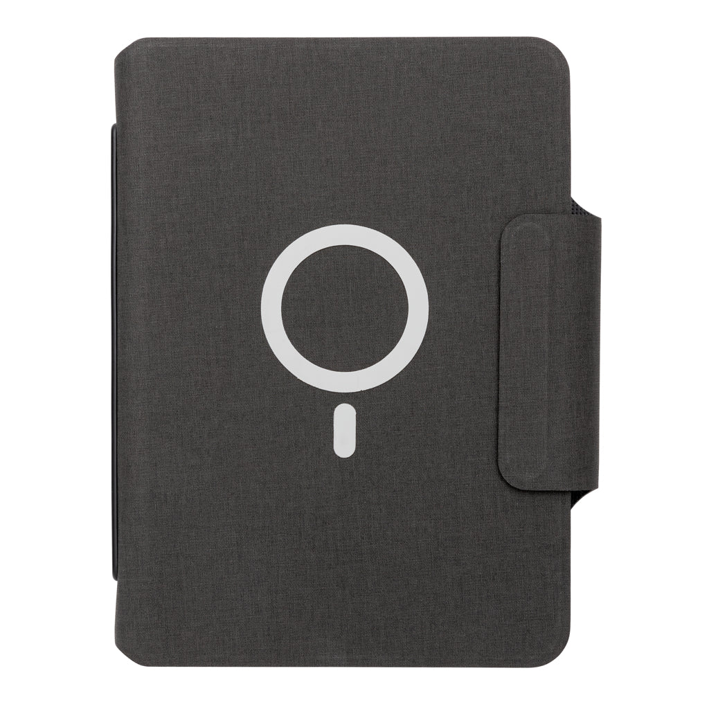 Artic Magnetic 10W wireless charging A5 notebook - Black