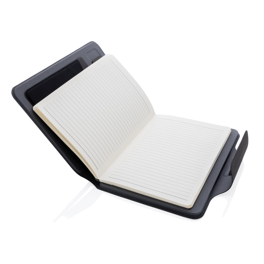 Artic Magnetic 10W wireless charging A5 notebook - Black