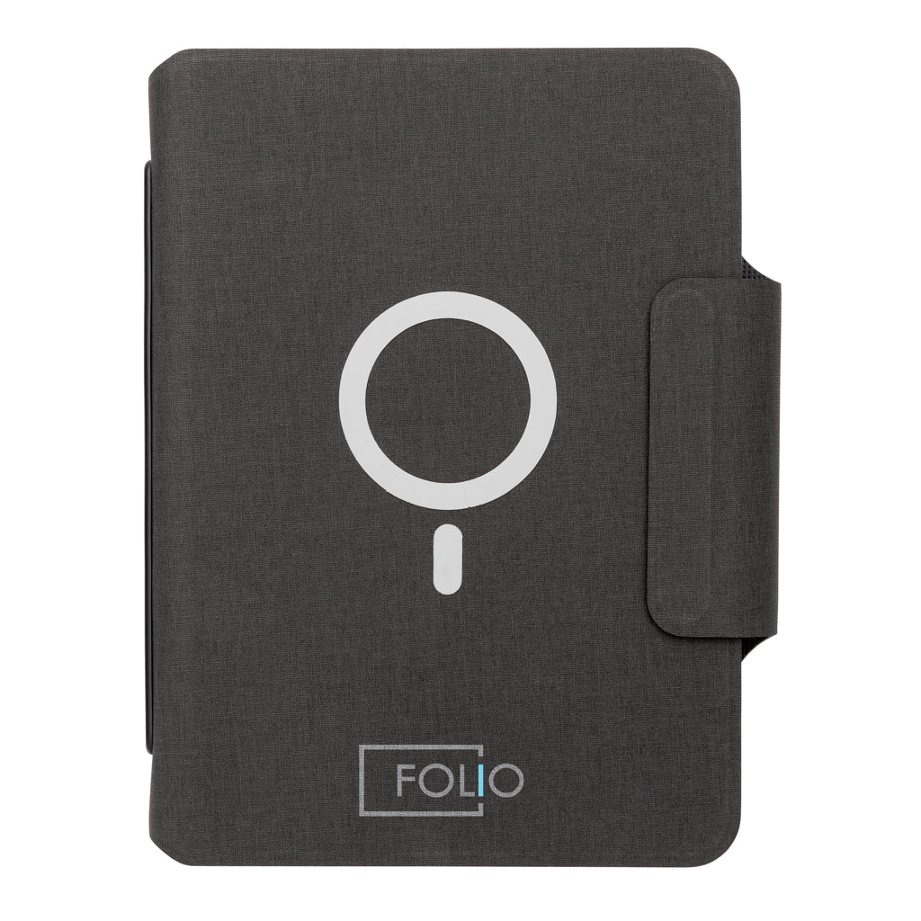 Artic Magnetic 10W wireless charging A5 notebook - Black