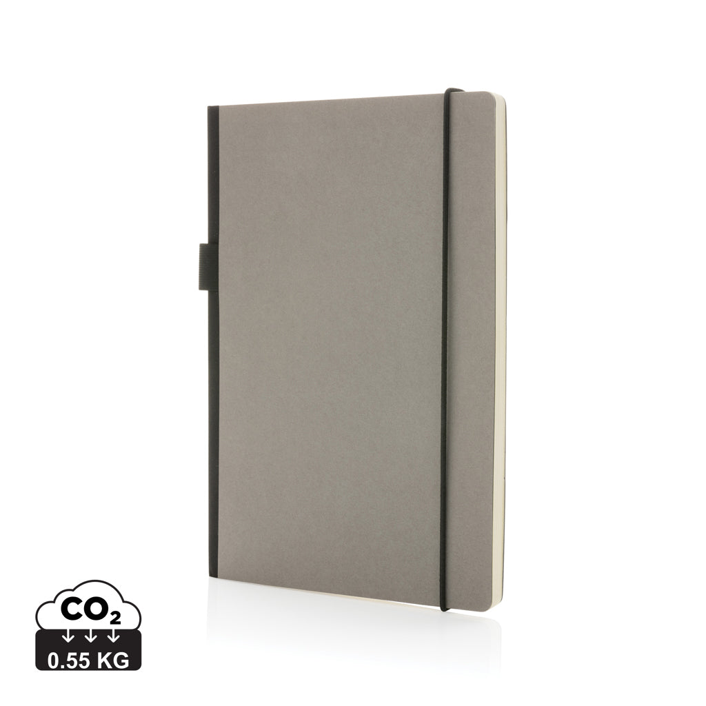 A5 deluxe kraft hardcover notebook - Grey