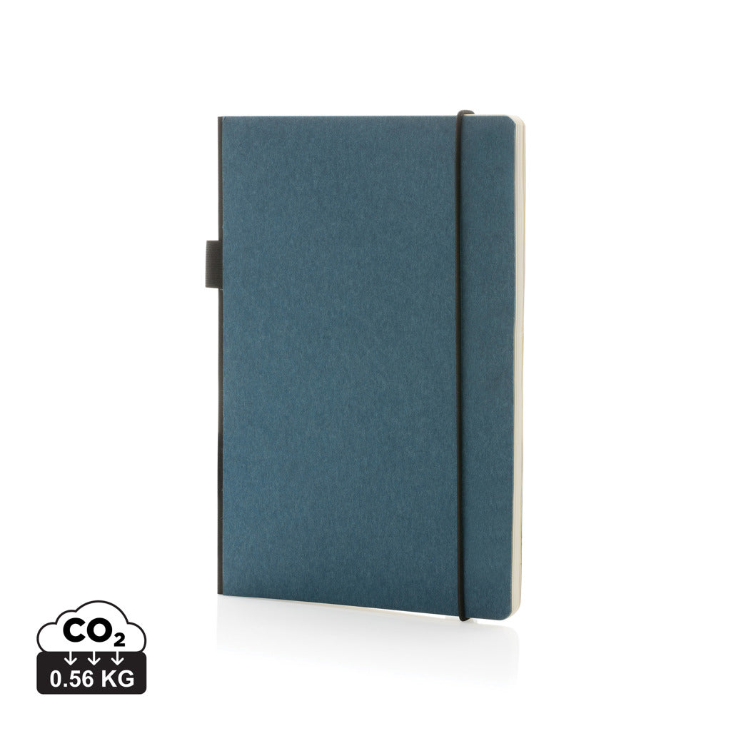 A5 deluxe kraft hardcover notebook - Blue