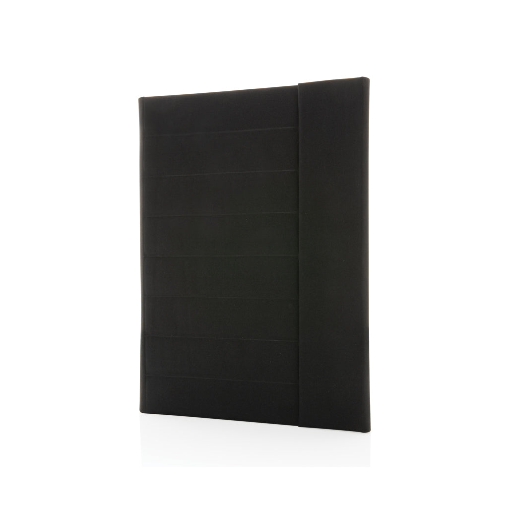 Impact Aware™ A4 portfolio with magnetic closure - Black