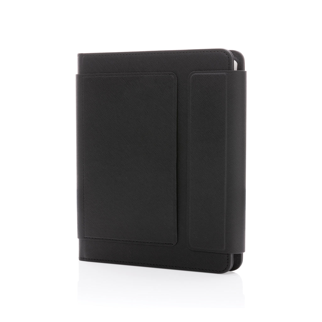 Swiss Peak Heritage RCS rPU A5 stone paper portfolio - Black