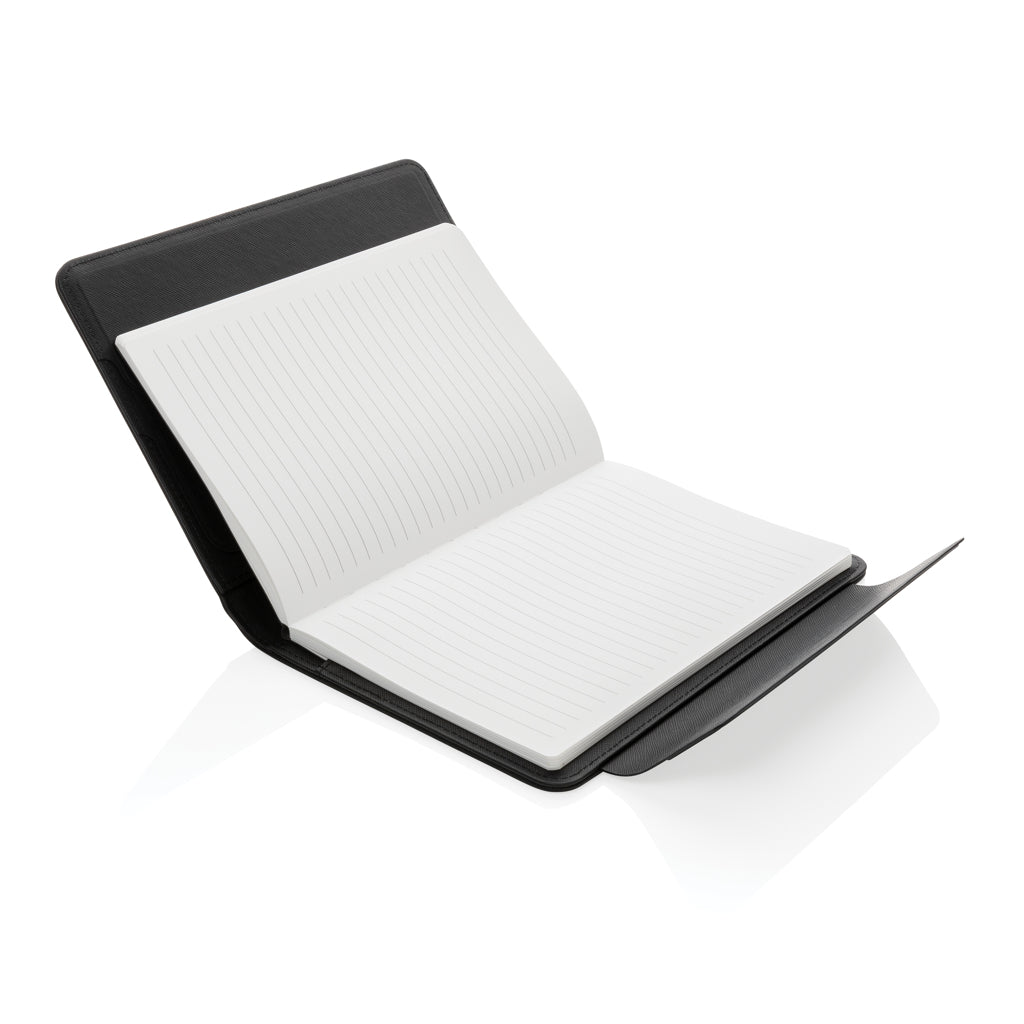 Swiss Peak Heritage RCS rPU A5 stone paper portfolio - Black