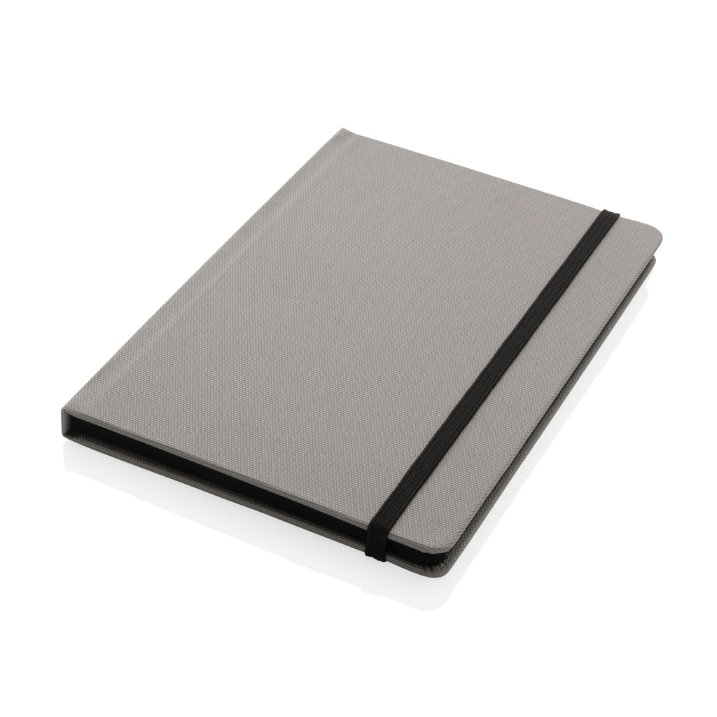 GRS certified RPET A5 notebook - Grey
