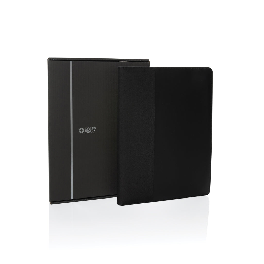 Swiss Peak Script AWARE™ A4 portfolio - Black