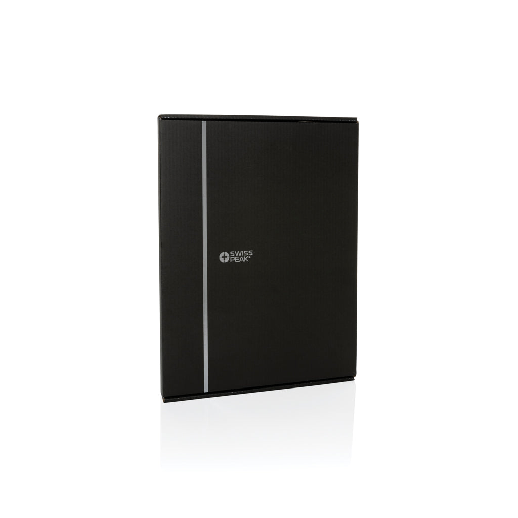 Swiss Peak Script AWARE™ A4 portfolio - Black