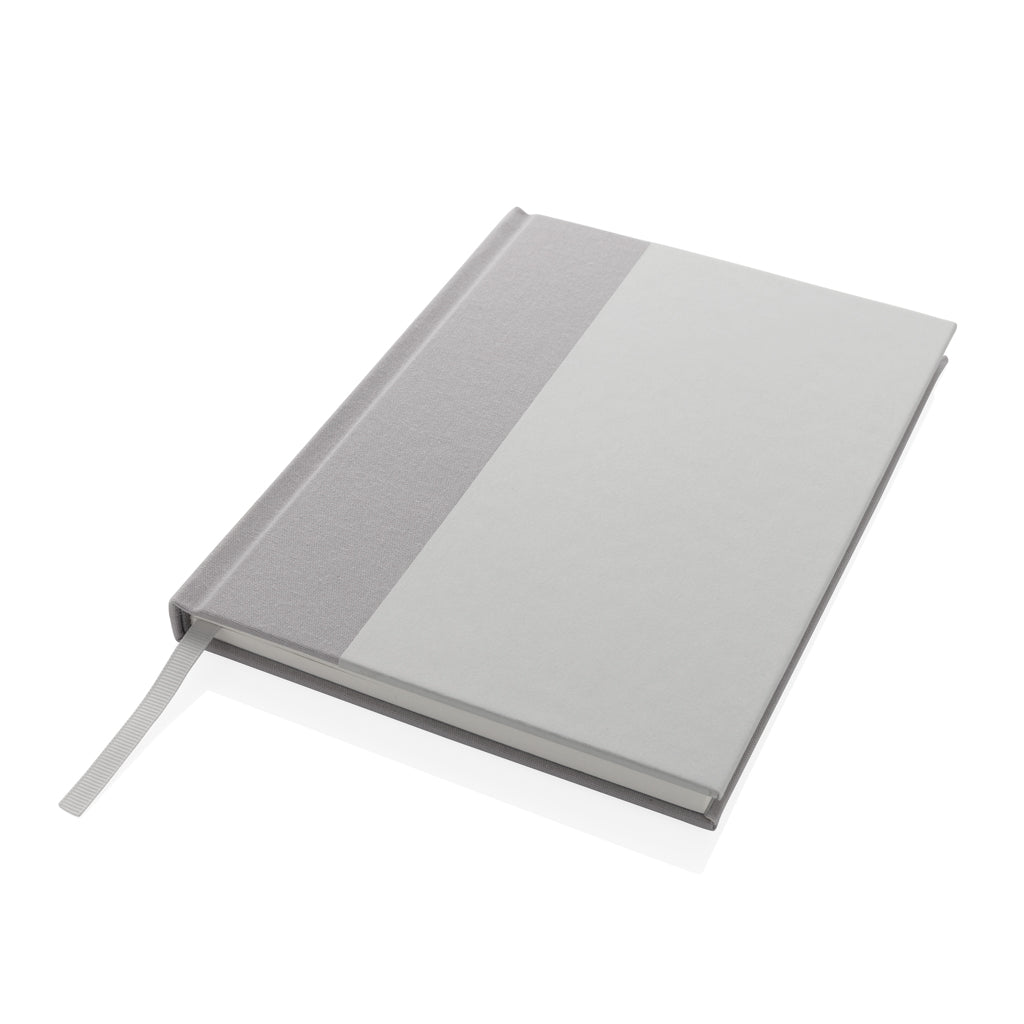 Words GRS certified RPET & Kraft A5 notebook - Off White