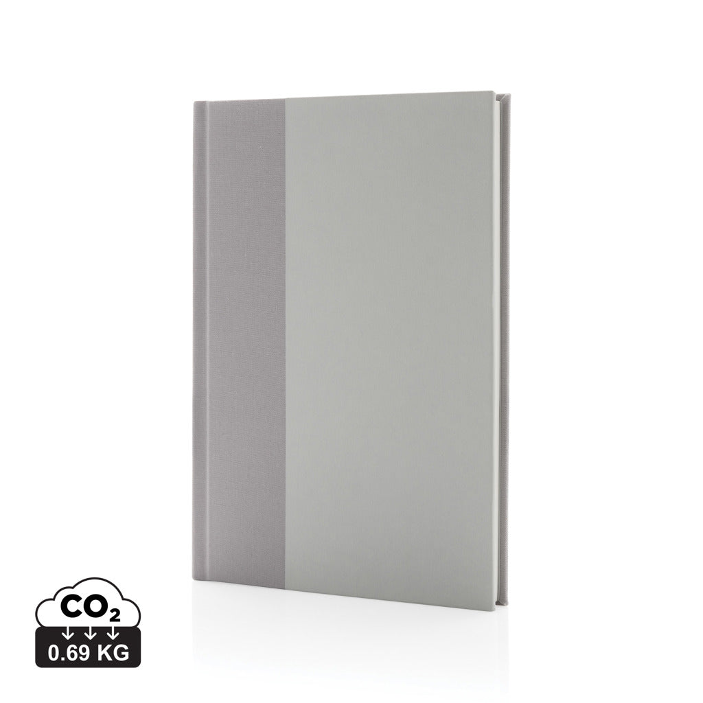 Words GRS certified RPET & Kraft A5 notebook - Off White
