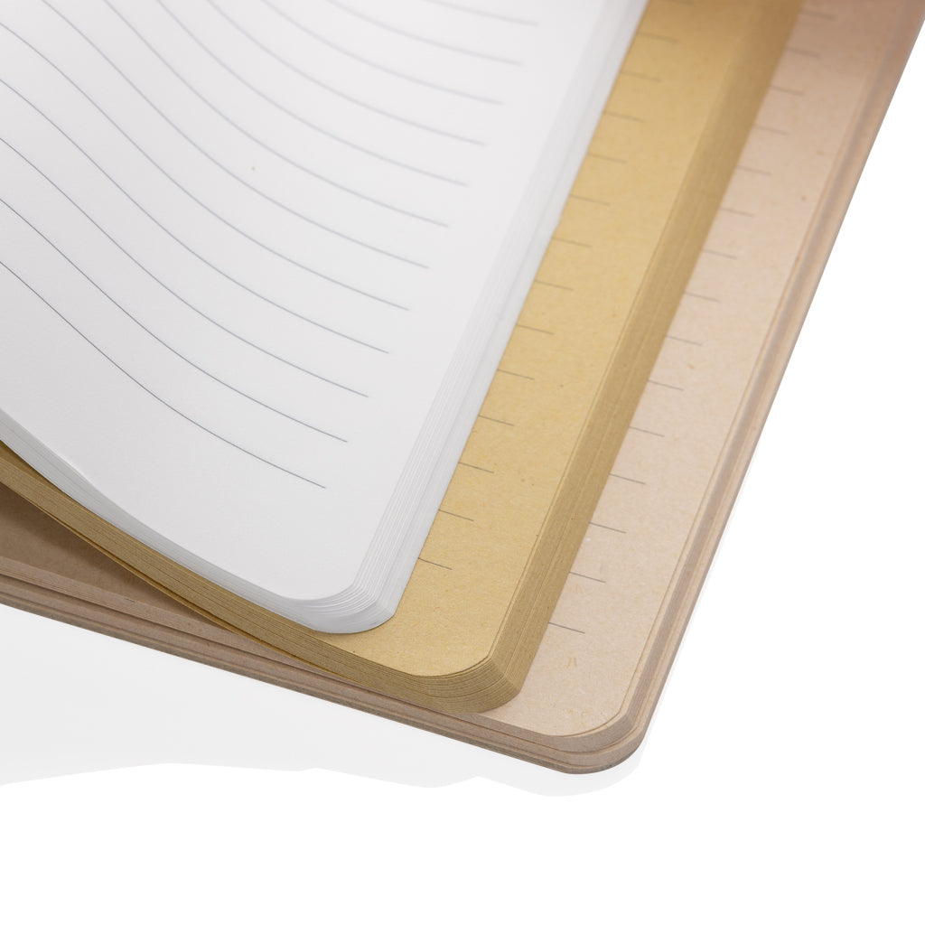 Elowen A5 tree free notebook - Brown