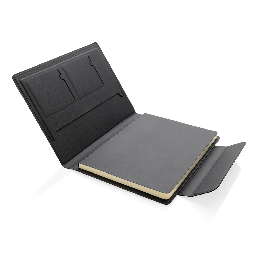 Stuart RCS certified RPU magnetic A5 portfolio - Black